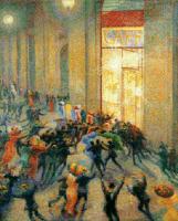 Umberto Boccioni - Riot in the Galleria